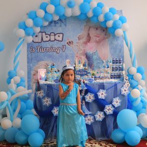 Birthday Party Abia, like Princess Elsa Frozen